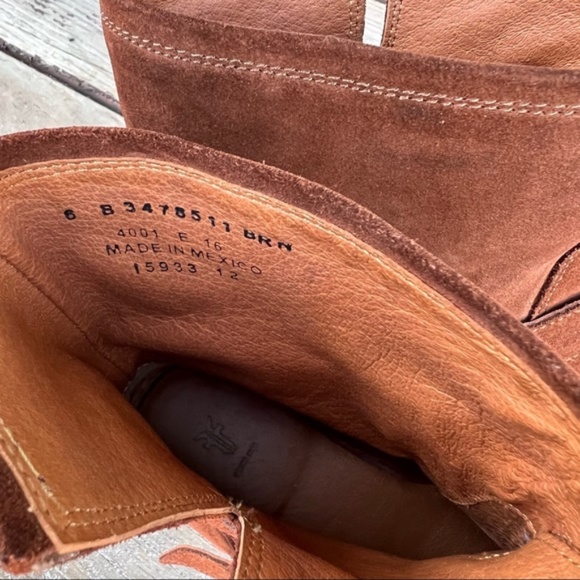 Frye Natalie Engineer Short Boots 6 - Picture 5 of 11